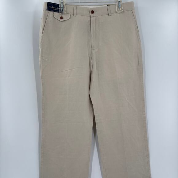 Polo Ralph Lauren Mens 32x30 Beige Linen Silk Blend Classic Fit Pants NWT - Picture 6 of 9